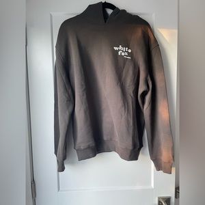 White Fox Hoodie Size S/M. Just Bought and never worn. OVERSIZED